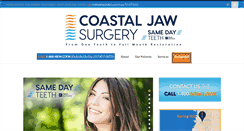 Desktop Screenshot of coastaljaw.com